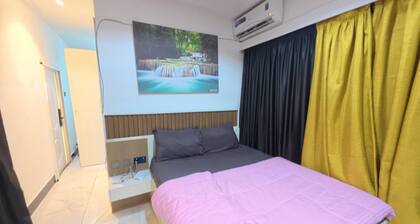 Cozy 1-bedroom cabin in beautiful Abuja with AC comfort