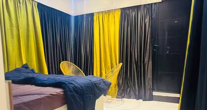 Cozy 1-bedroom cabin in beautiful Abuja with AC comfort
