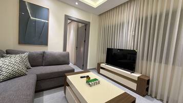 Departamento, 1 habitación, con acceso para personas discapacitadas, para fumadores | Sala de estar