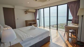 Apartment, 2 Bedrooms, Sea View