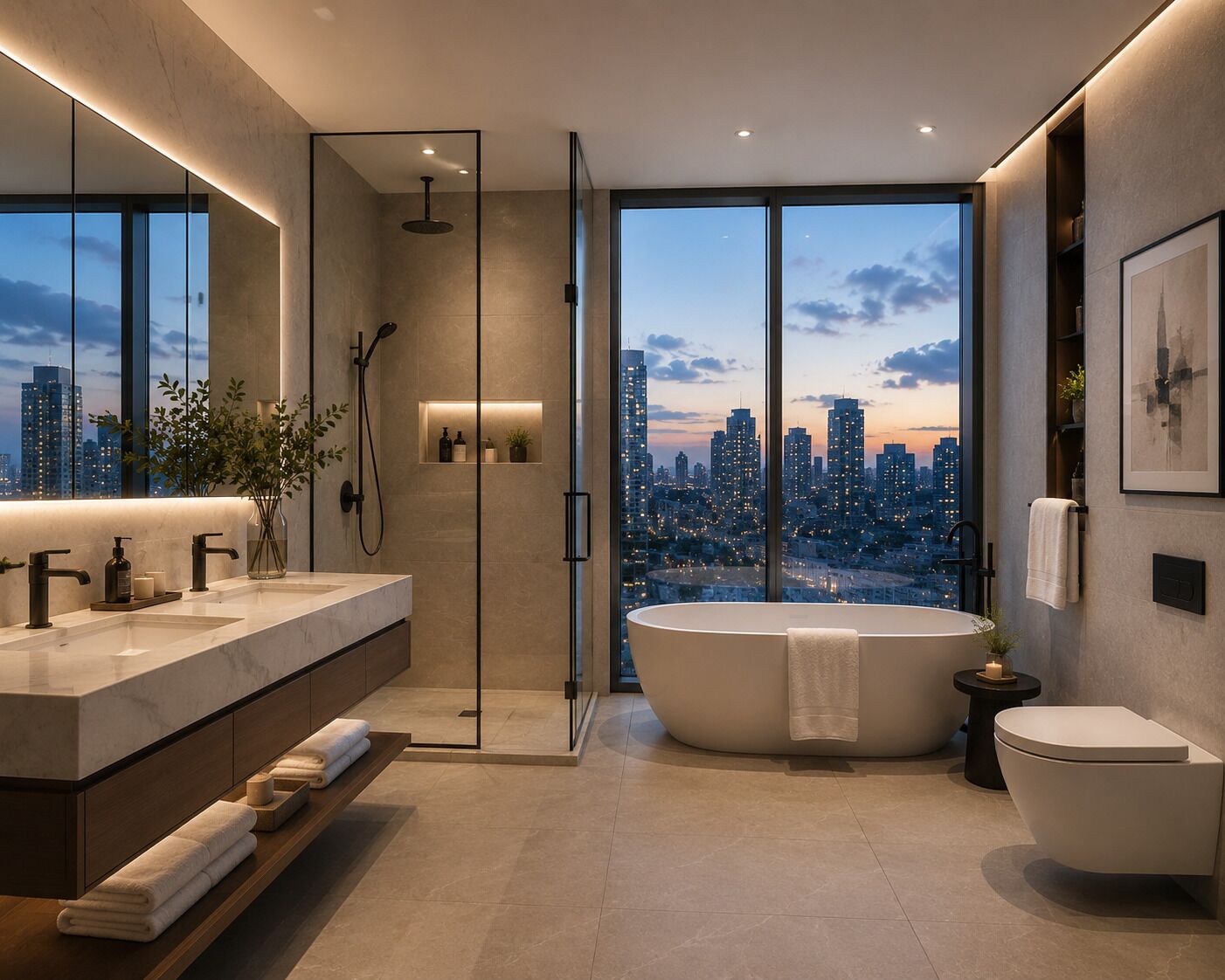 Apartment, Sea View | Bilik Mandi
