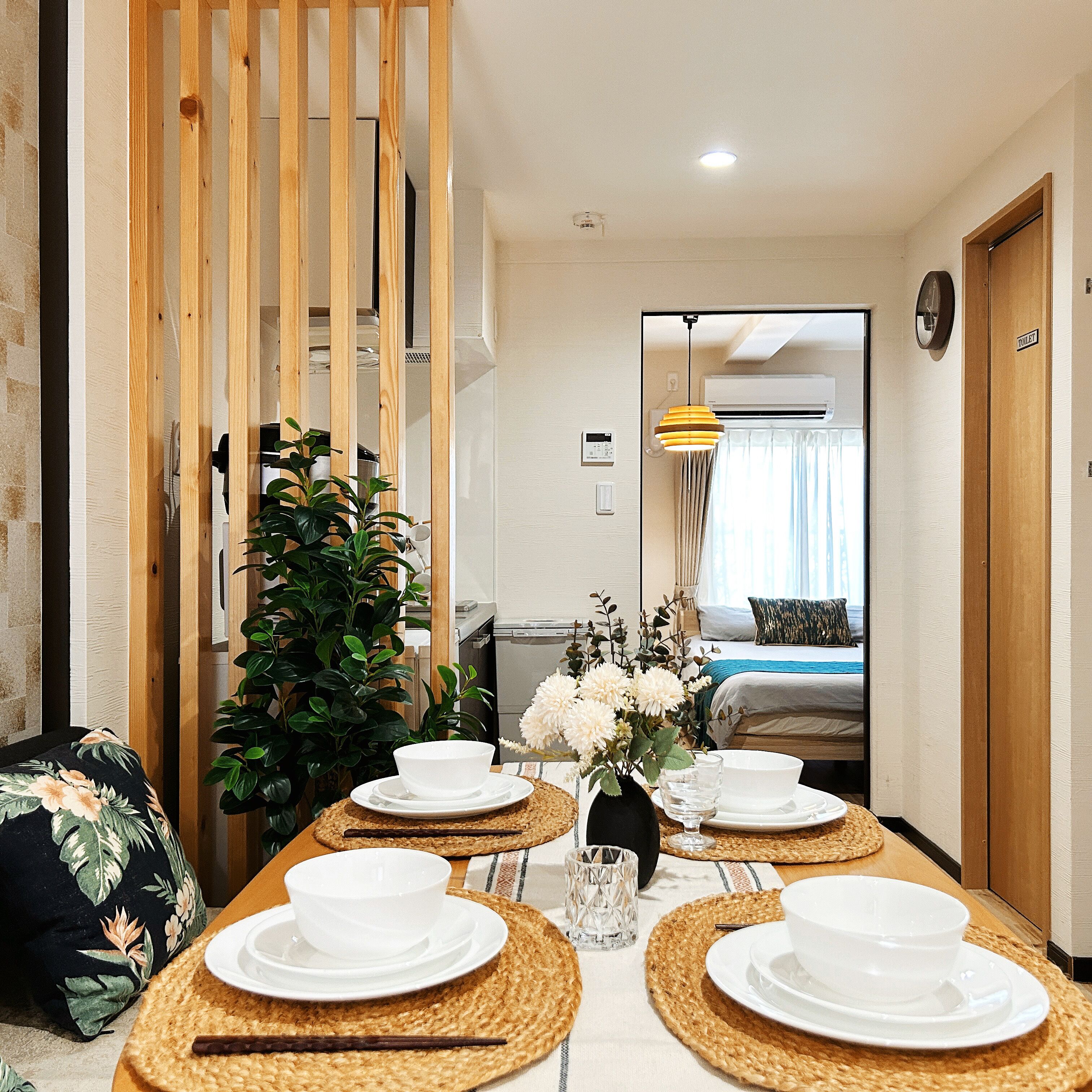 3 bedrooms, desk, iron/ironing board, free WiFi