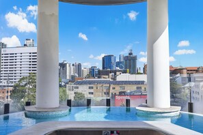 Pool - LUXE PENTHOUSE | 3BR w/ Panoramic Story Bridge, Brisbane River and City Views (Fortitude Valley)