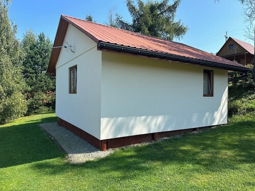Komfortowy domek nad Soliną z widokiem. Taras, grill, zwierzęta mile widziane!