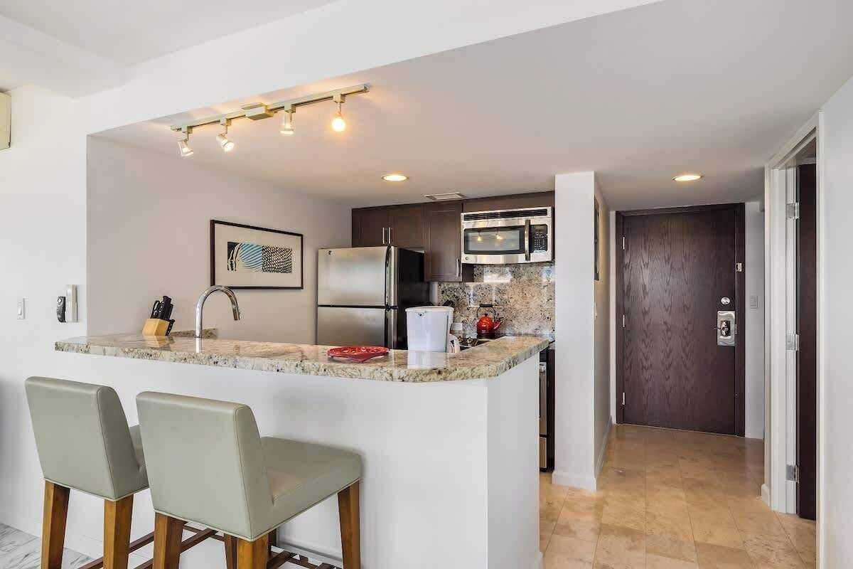 Apartment, Beachfront (2 Bedrooms) | Private kitchen