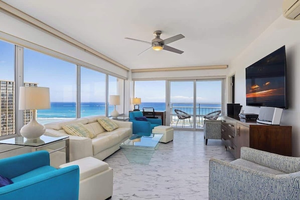 Unclassified image, 1 of 26, button - @ Marbella Lane - Luxe 2BR w/ Panoramic Ocean View (Honolulu)