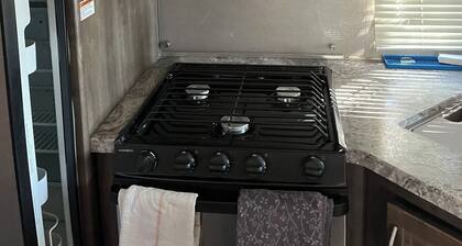 1-bedroom camper in wonderful Berrien Springs.You must tow it to your campsite