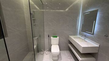 Apartment, 1 Bedroom, Accessible, Smoking | Bathroom