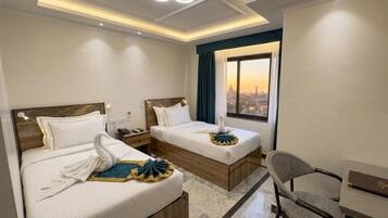 Double or Twin Room | In-room safe, desk, soundproofing, free WiFi
