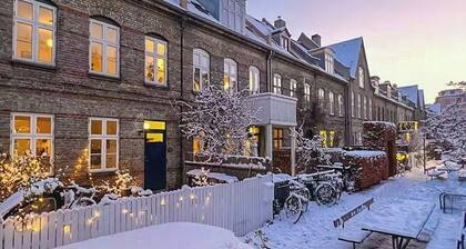 Stadthaus aus dem Jahr 1881 in den Kartoffelrækkerne in der Nähe der Seen