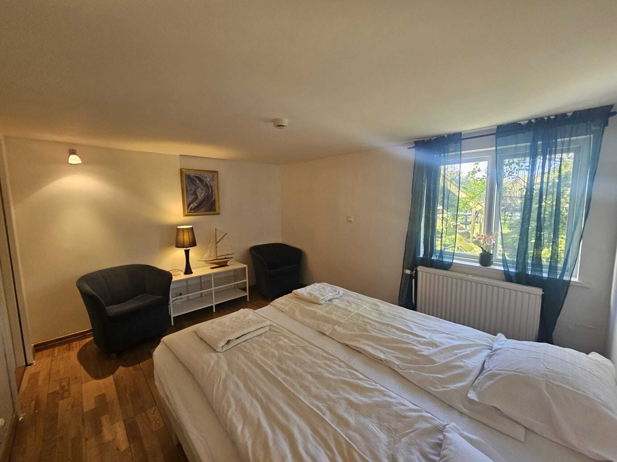 Doppelzimmer, Gartenblick