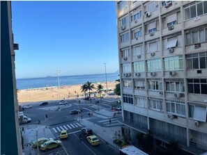 Vista a la playa o el mar