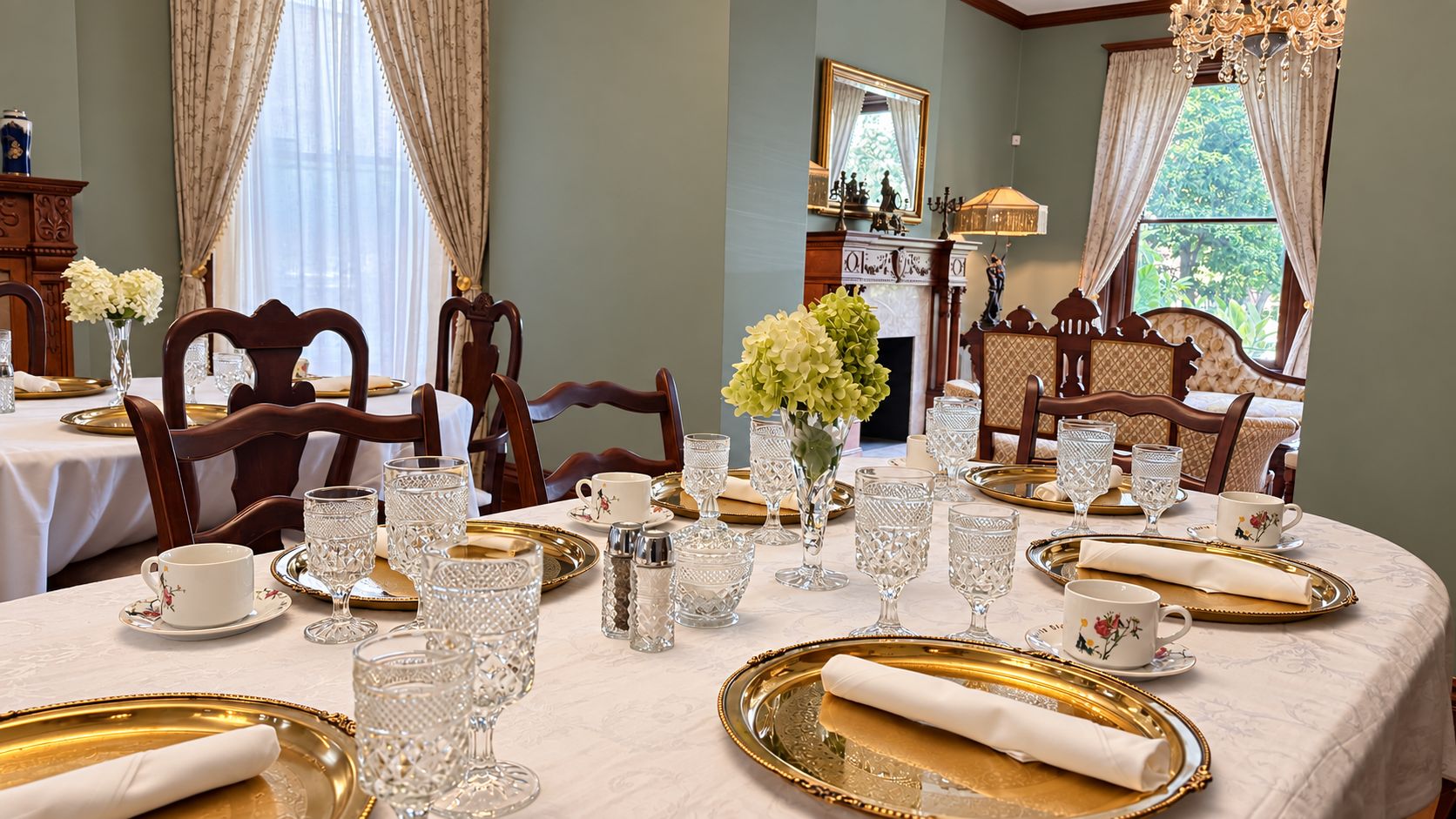 Breakfast area