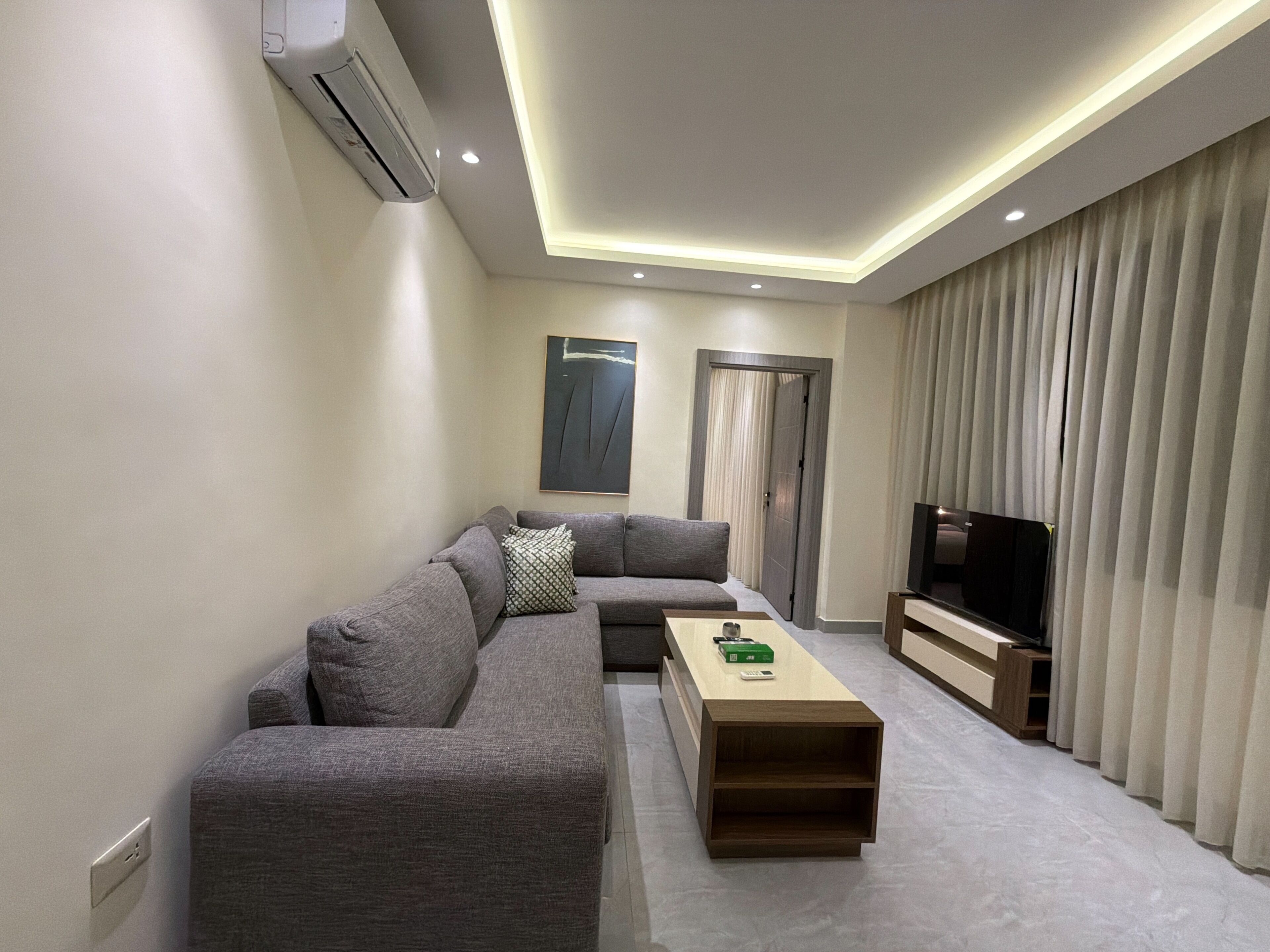 Apartamento, 1 habitación, accesible para personas con discapacidad, fumadores | Sala de estar