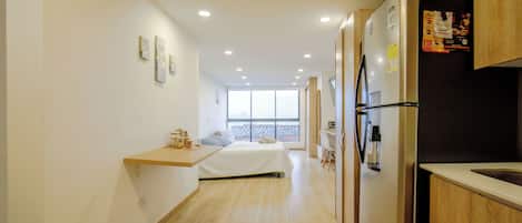 Standard Apartment | Blackout drapes, free WiFi