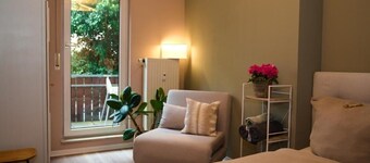 City retreat with terrace