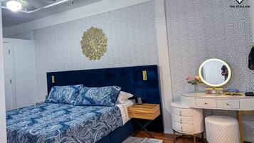 1 Schlafzimmer, Schreibtisch, Bügeleisen/Bügelbrett, WLAN