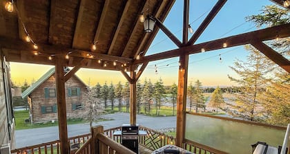 Updated Cabin Sleeps 12, 2-Min Walk to Slopes, Hot Tub, Game Room & Views