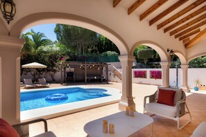 Outdoor pool, a heated pool - Newly Renovated Luxury Villa | Heated Pool, Rooftop & Outdoor Gym (javea)