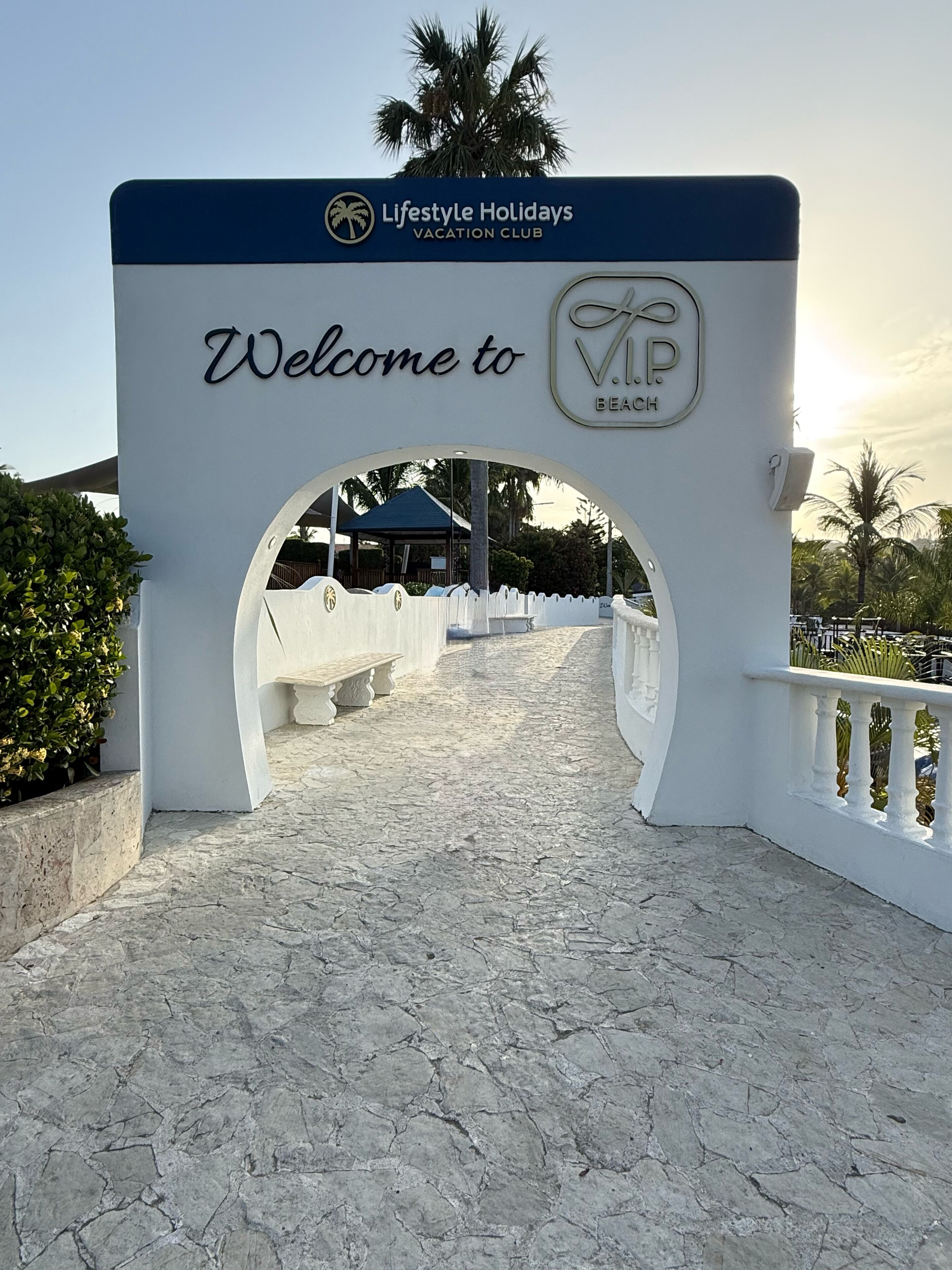 Private beach, white sand