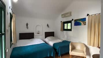 Quarto duplo clássico, vista para a montanha