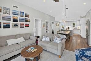 Smart TV, books - Second Row Sunset Beach Island West    Coastal Escape 
Luxury Beach House (Sunset Beach)