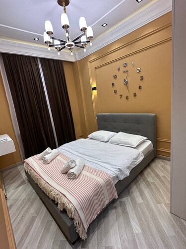 Charming 3-bedroom apartment with AC & fast Wi-Fi in Samarkand