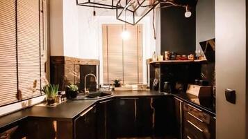 Comfort Apartment, Patio, City View | Interior