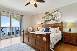 Iron/ironing board, WiFi, bed sheets - This penthouse, 12th floor center, is a ocean front condo with full coastal view (Gulfport)