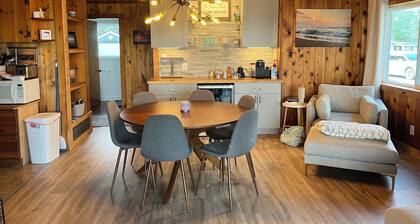 Lakefront Sand Point Cabin - Remodeled Kitchen, Kayaks, Fast WiFi & Dog Friendly