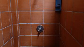 Bidet, toallas, jabón, papel de baño