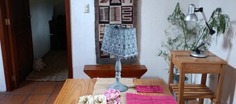 Arco Iris Farm surrounded by mountains and nature in the Sacred Valley Vilcabamba