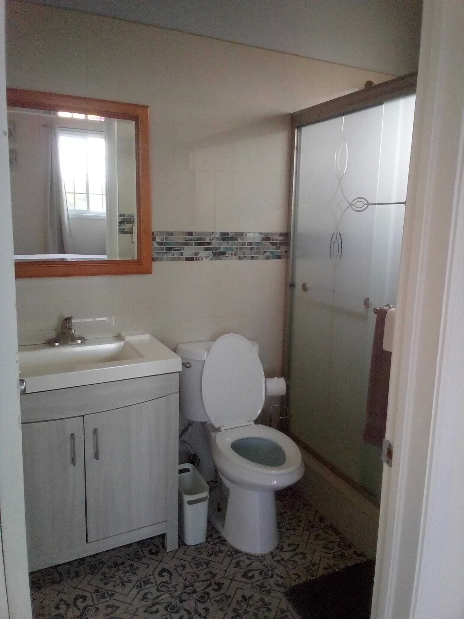 Hair dryer, towels