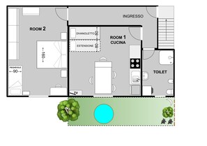 Floor plan - Vrbo Property (Lugo)