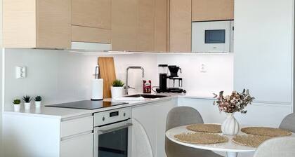 Cozy 1-bedroom apartment in peaceful Helsinki with AC