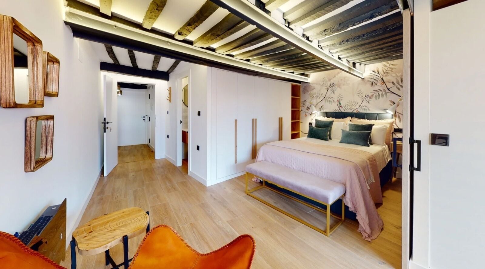 1 chambre, fer et planche à repasser, Wi-Fi, draps fournis