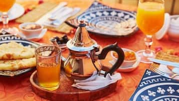 Petit déjeuner continental compris tous les jours