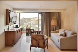 Living area - Luxury 3BR Suite at Corazón Cabo Resort & Spa  Ocean Views & Rooftop Pool (Cabo San Lucas)