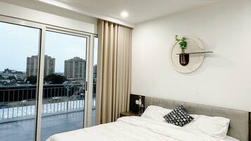 1 bedroom, internet, bed sheets