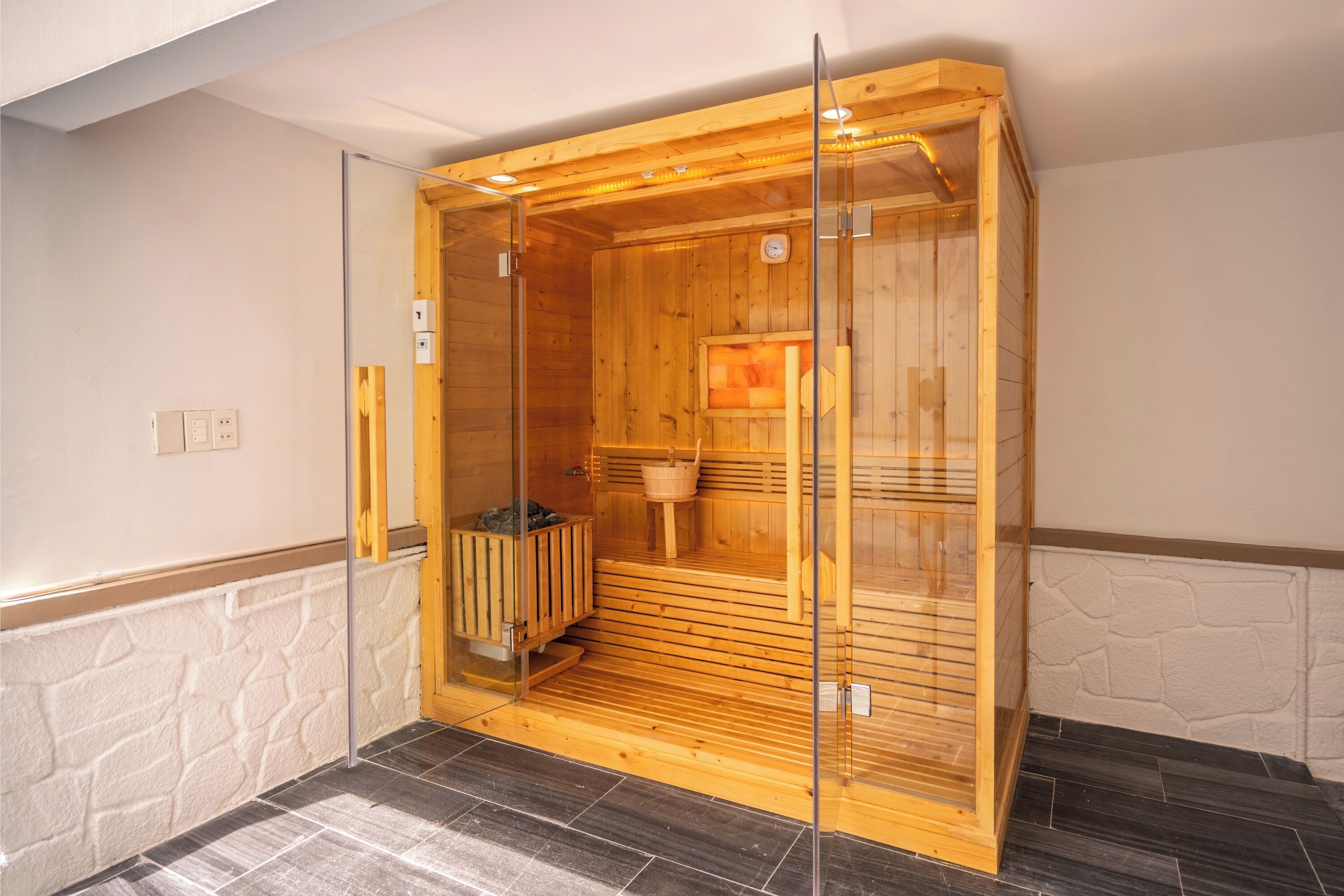 Luxury Villa, City View | Sauna