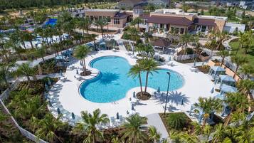 3 outdoor pools, cabanas (surcharge), pool umbrellas