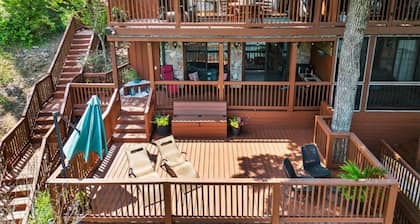 LAKE KEOWEE WATERFRONT! ONLY 15 feet from
Shore. Price includes BOAT SLIP