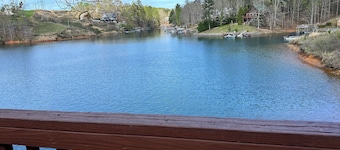 LAKE KEOWEE WATERFRONT!
Price includes boat slip & NOT 
the 200 cleaning fee
