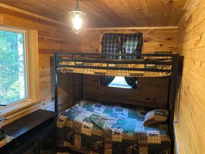 WiFi, bed sheets - Rustic Cabin, feeling like a home ! (Mariaville)