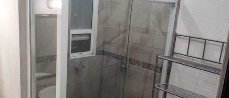 Towels, soap, toilet paper
