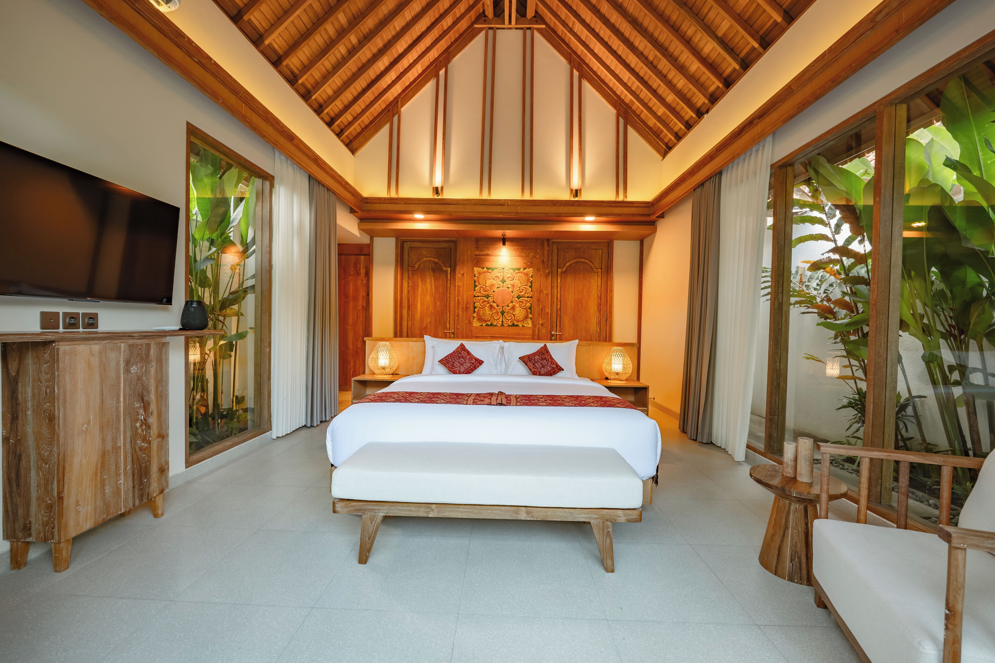 Luxury Villa, 1 Bedroom | In-room safe, blackout drapes, free WiFi