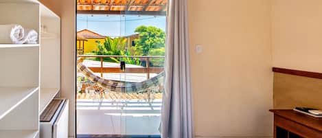 Standard-Dreibettzimmer, Veranda | Ausblick vom Zimmer