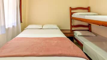 Free WiFi, bed sheets