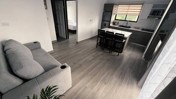Apartment, 2 Bedrooms, Balcony | Living area