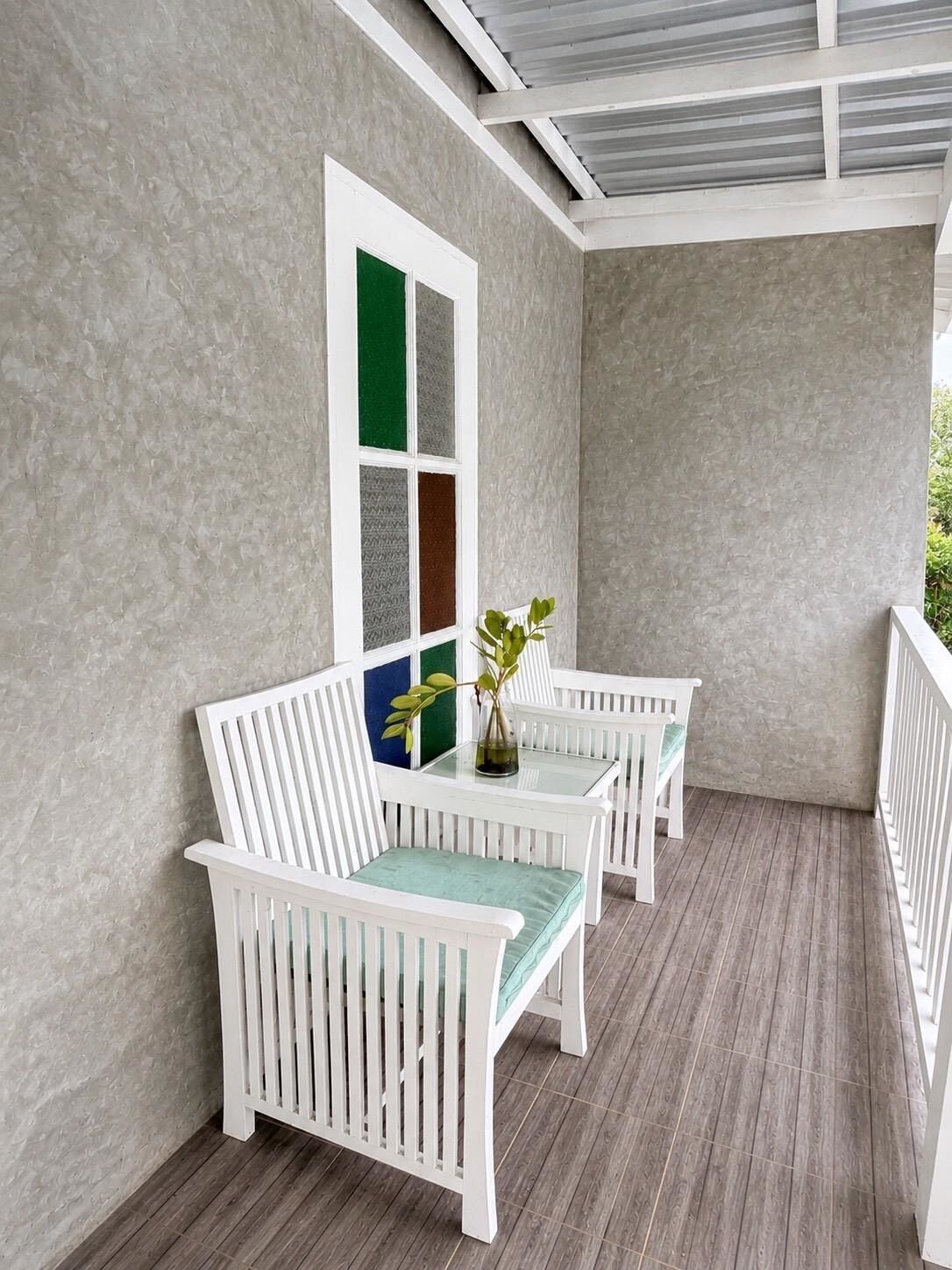 Romantik-loftsværelse - bjergudsigt | Terrasse/gårdhave